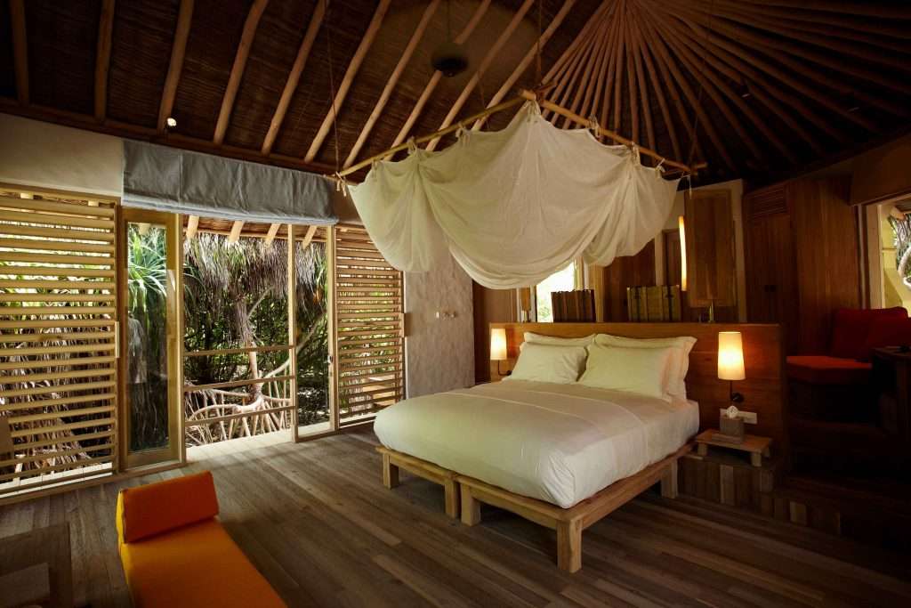 Six Senses Laamu - Beach Villa Interior