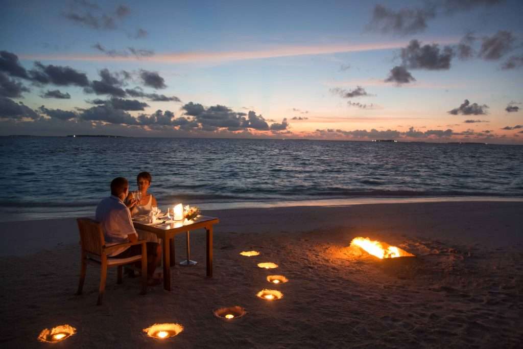 Reethi Beach Resort - Private_Special_Dinner