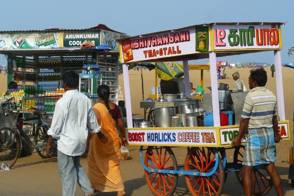 Marina Beach Stalls