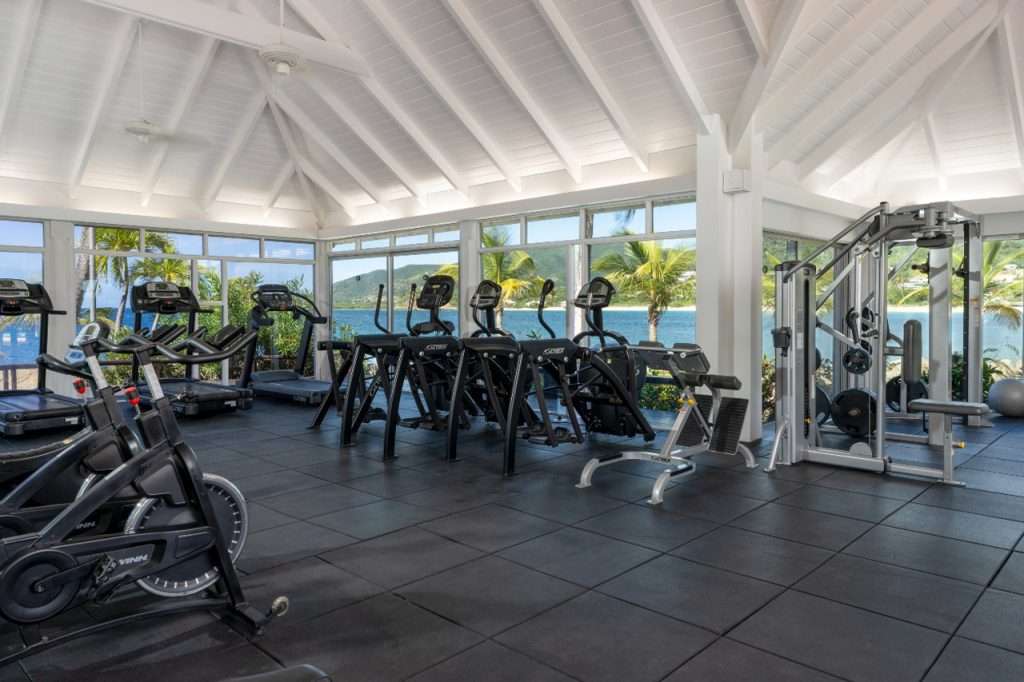 Curtain Bluff - fitness center