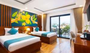 Le Vert Angkor Hotel - Deluxe Twin with Balcony