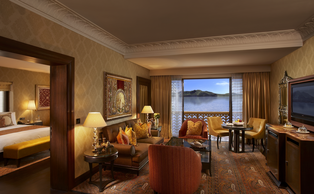 The Leela Palace Udaipur - Luxury Suite Sitting Room