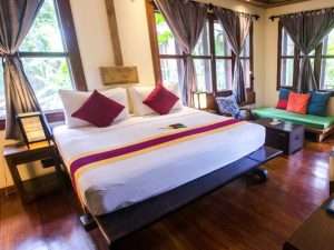 Maisons Wat Kor - frangipane double:twin room