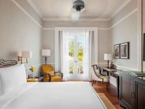 Raffles Grand Hotel - state room pool view king