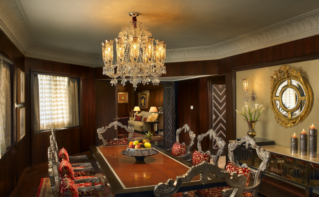 The Leela Palace Udaipur - Royal Suite - Dining Room -1201x901-95fdea5