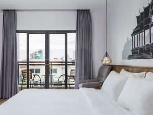 Phnom Penh 51 Hotel Deluxe Double Balcony