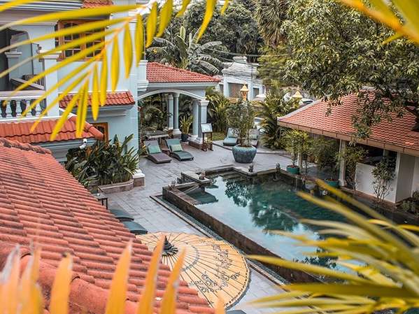 The Pavilion outdoor pool view